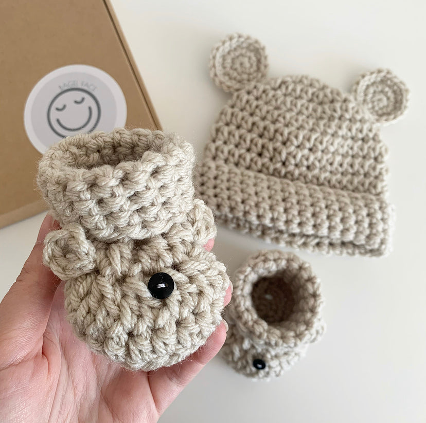 Baby Bear Set (Stone)
