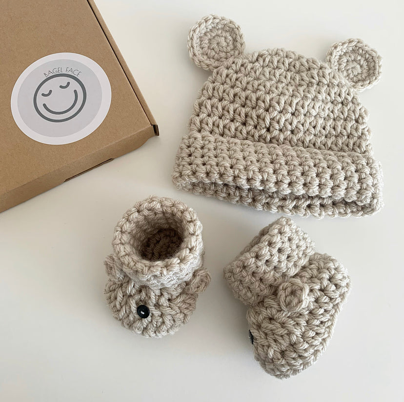 Baby Bear Set (Stone)