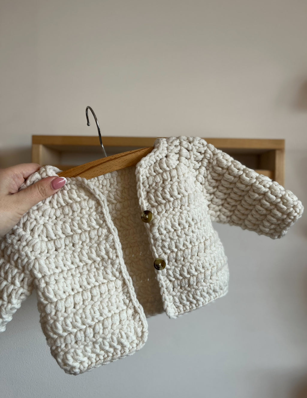 Crochet Baby Cardigan (All Colours)