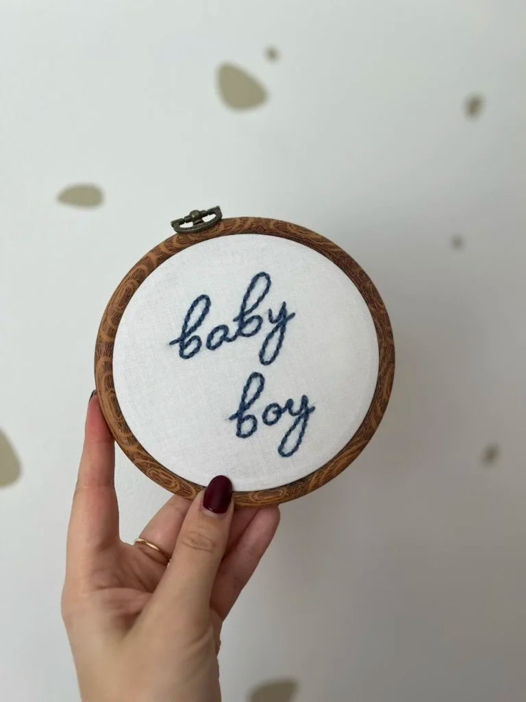 'Baby Boy' Announcement Sign