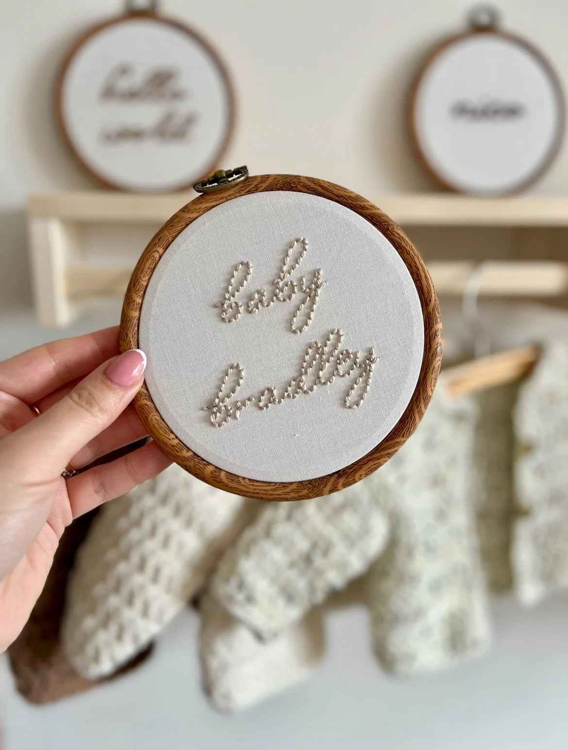 Personalised Baby Name Announcement Sign