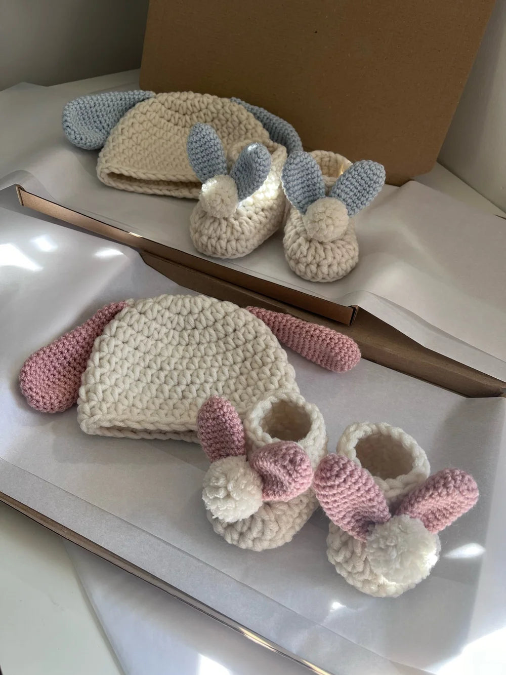 Baby Bunny Set (Various Colours)