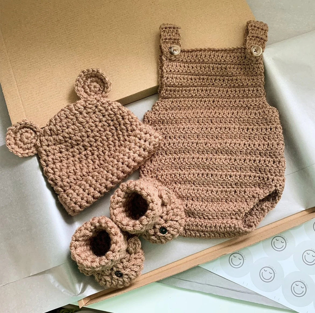 Crochet Baby Romper (All Colours)