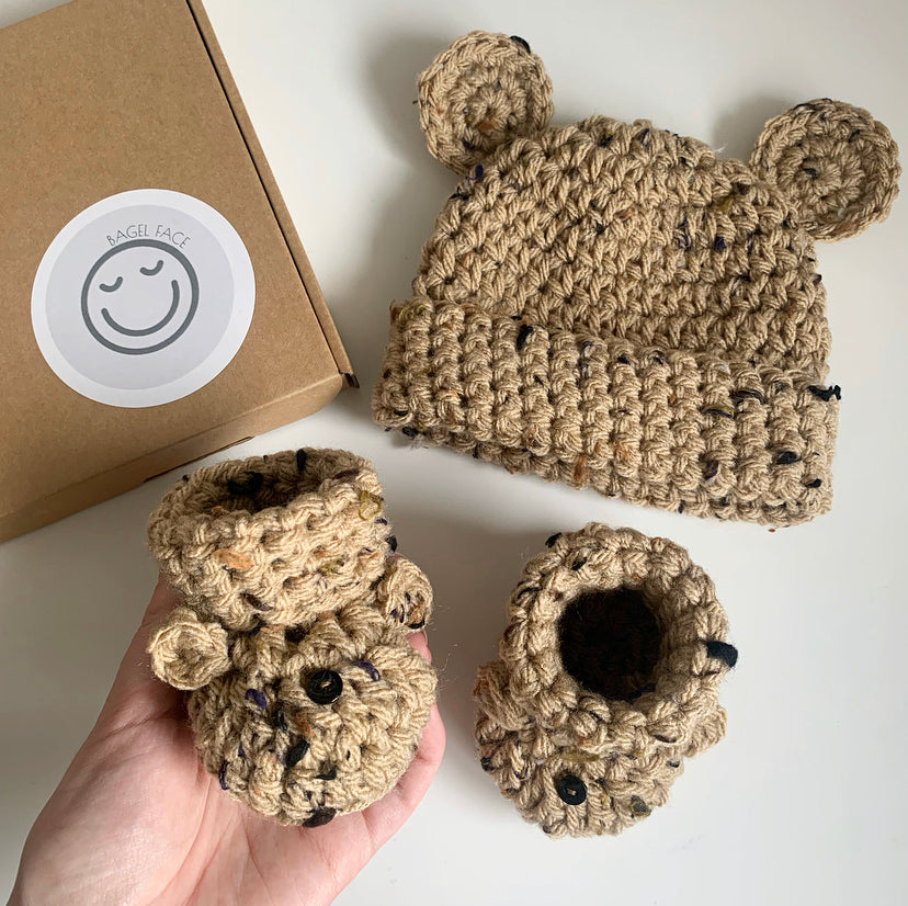 Baby Bear Set (Cappuccino)