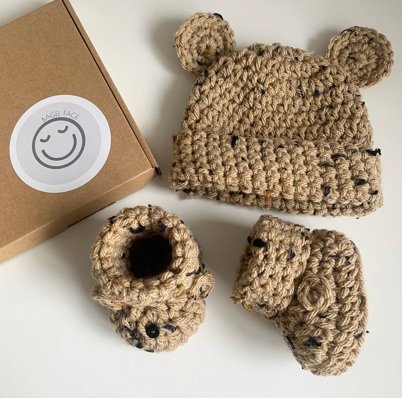 Baby Bear Set (Cappuccino)