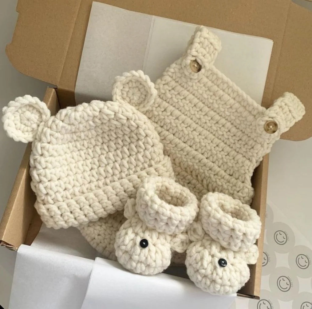 Crochet Baby Romper (All Colours)