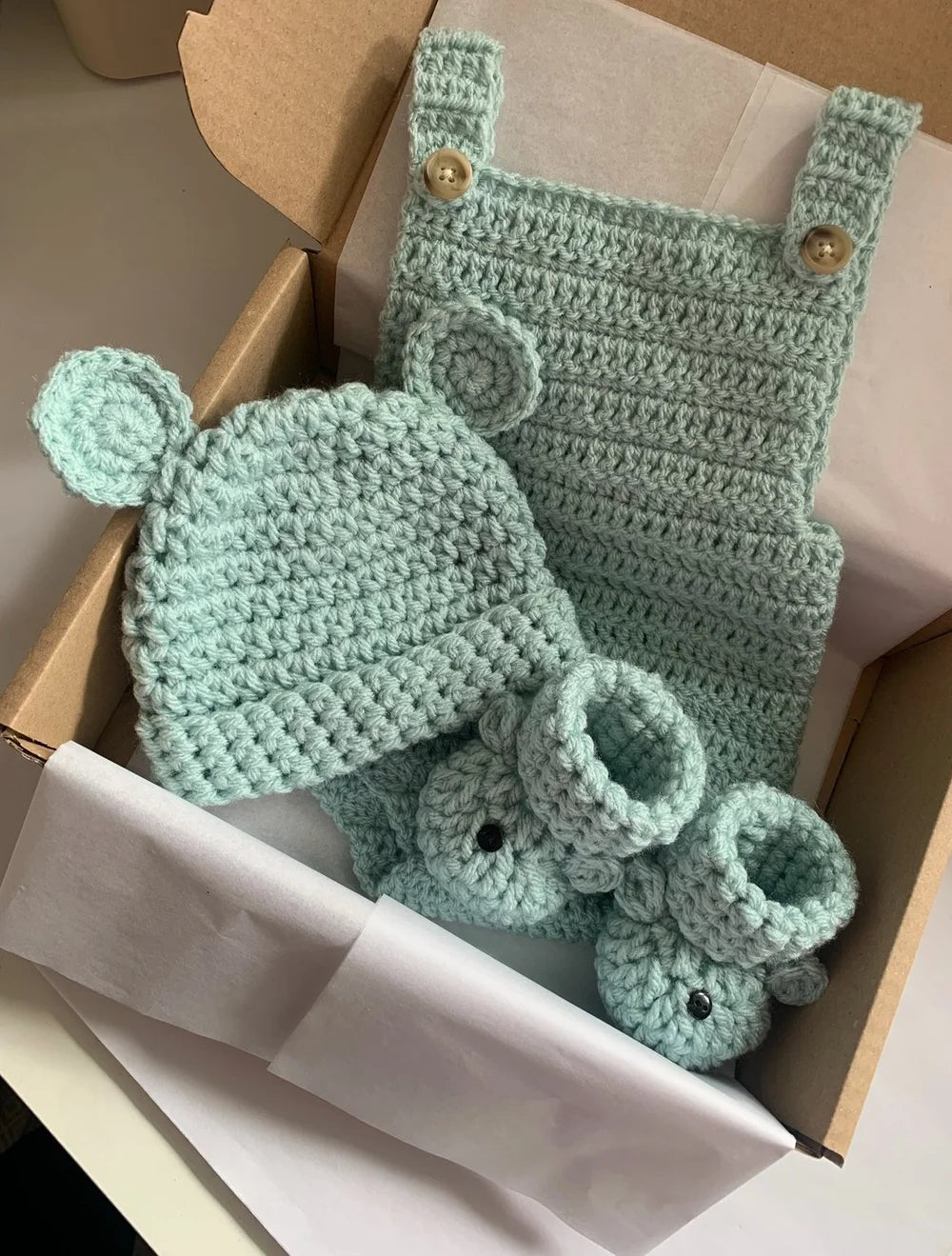 Crochet Baby Romper (All Colours)