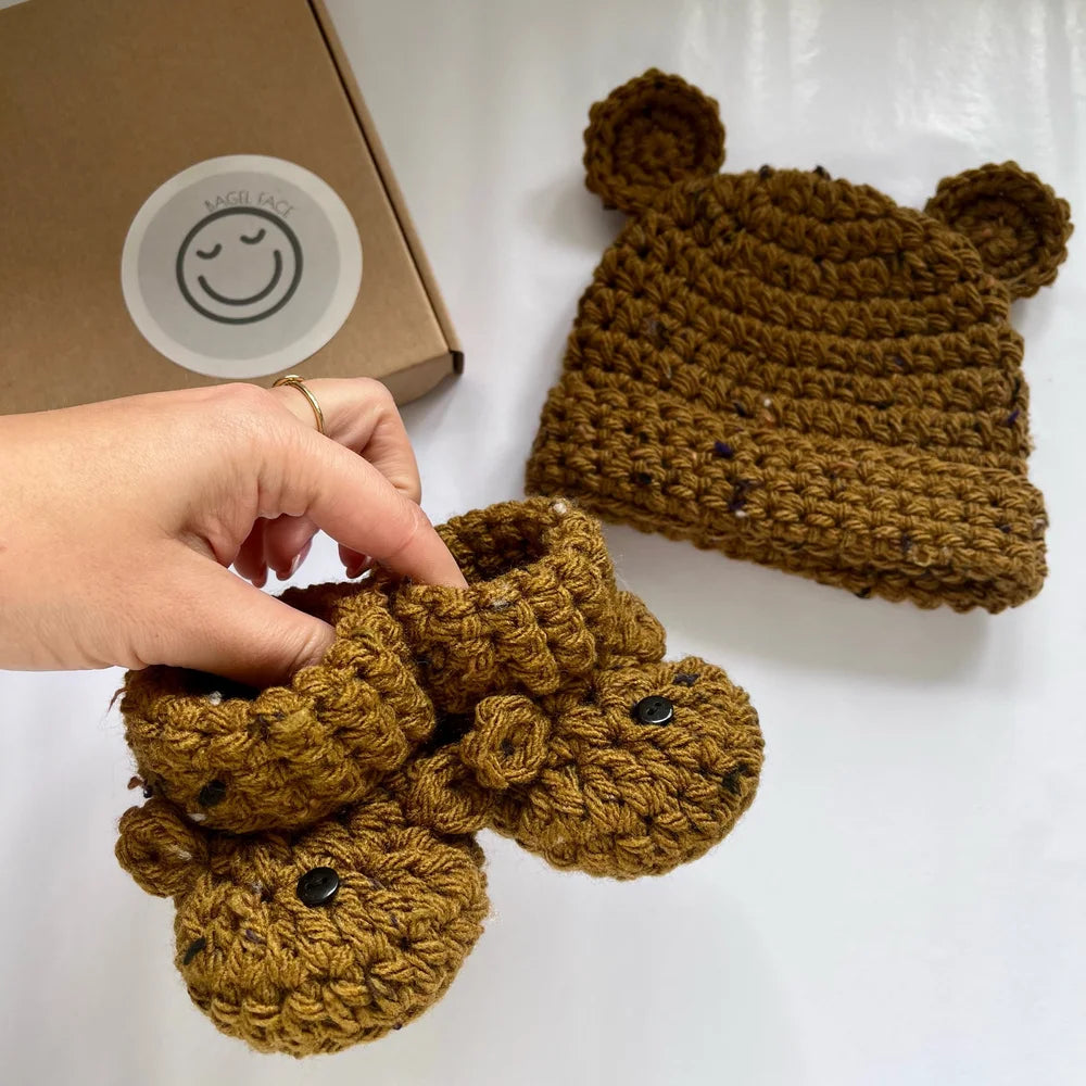 *RTS* Baby Bear Set - Espresso (0-3 months)