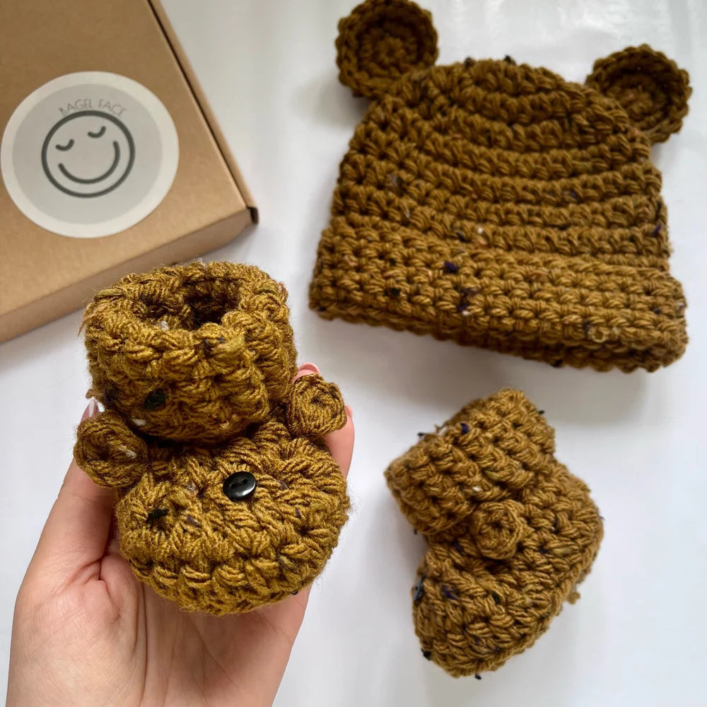 *RTS* Baby Bear Set - Espresso (0-3 months)