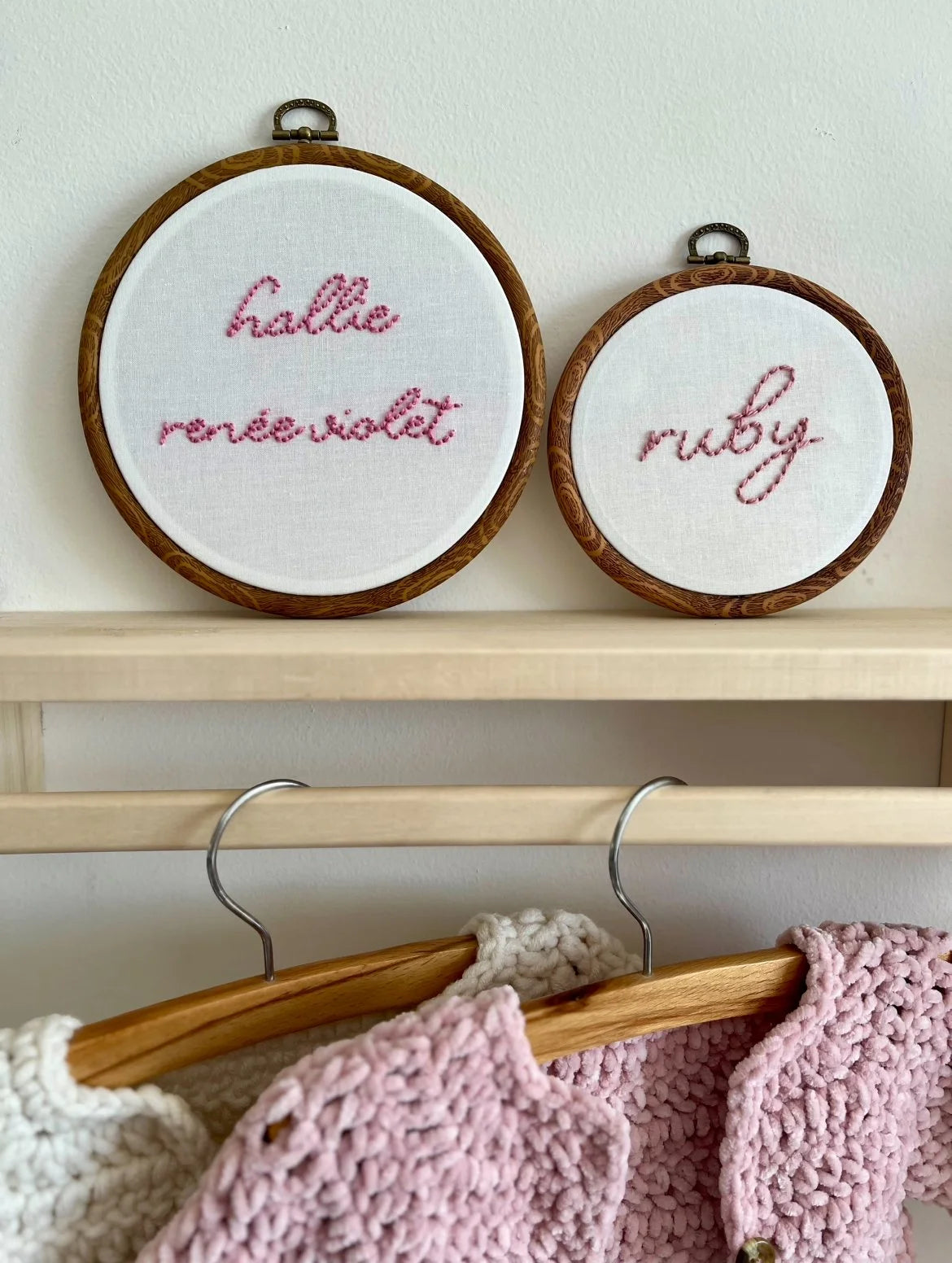 Personalised Baby Name Announcement Sign