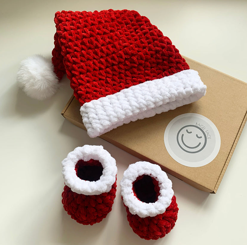 Baby Claus Set (Luxury Velvet Style)