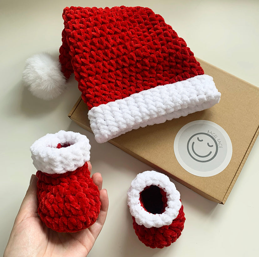 Baby Claus Set (Luxury Velvet Style)