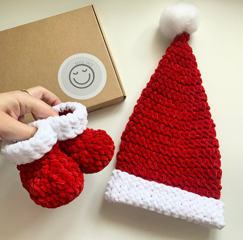 Baby Claus Set (Luxury Velvet Style)