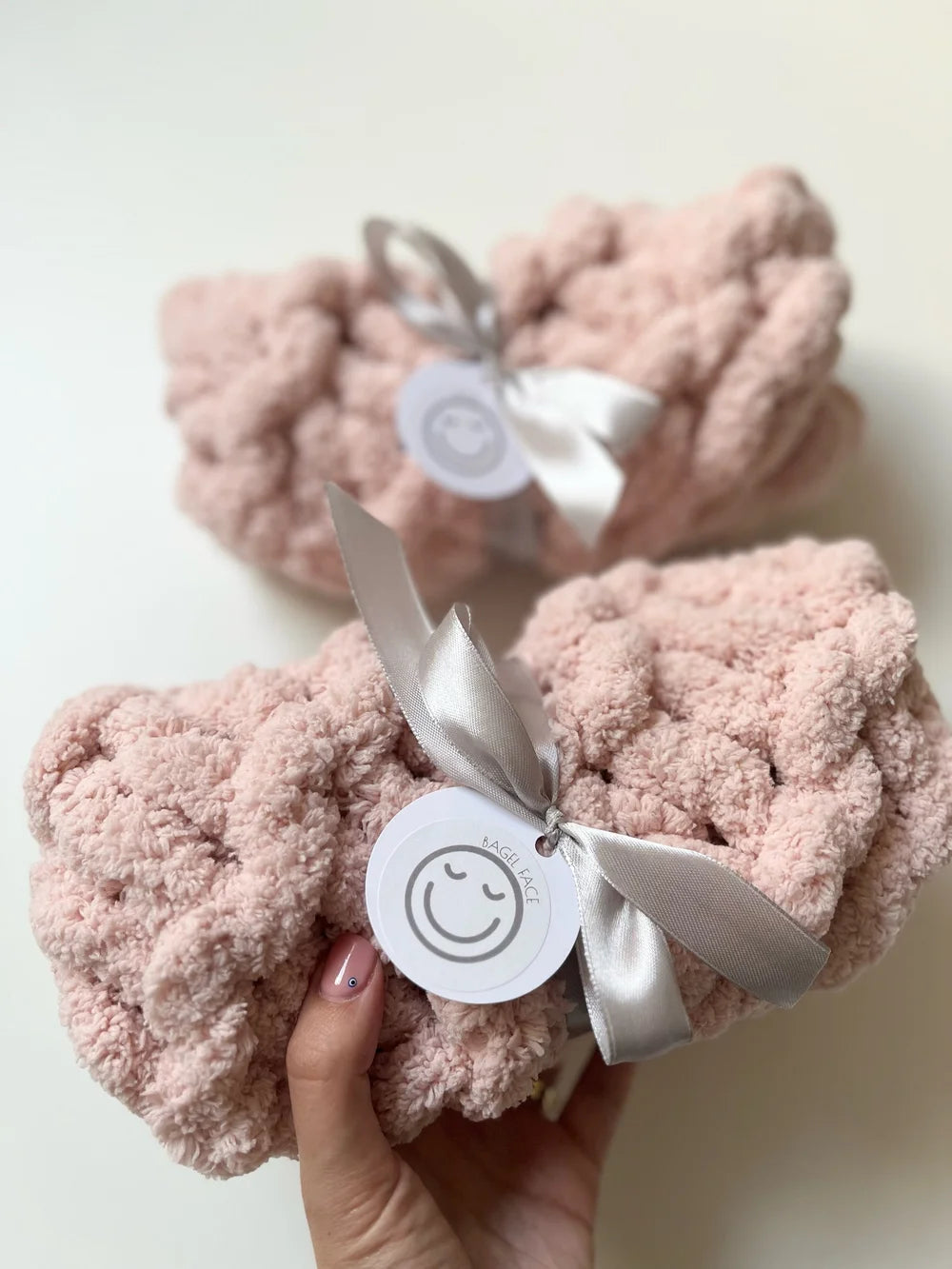 Super Chunky Hand-Knitted Baby Comforter