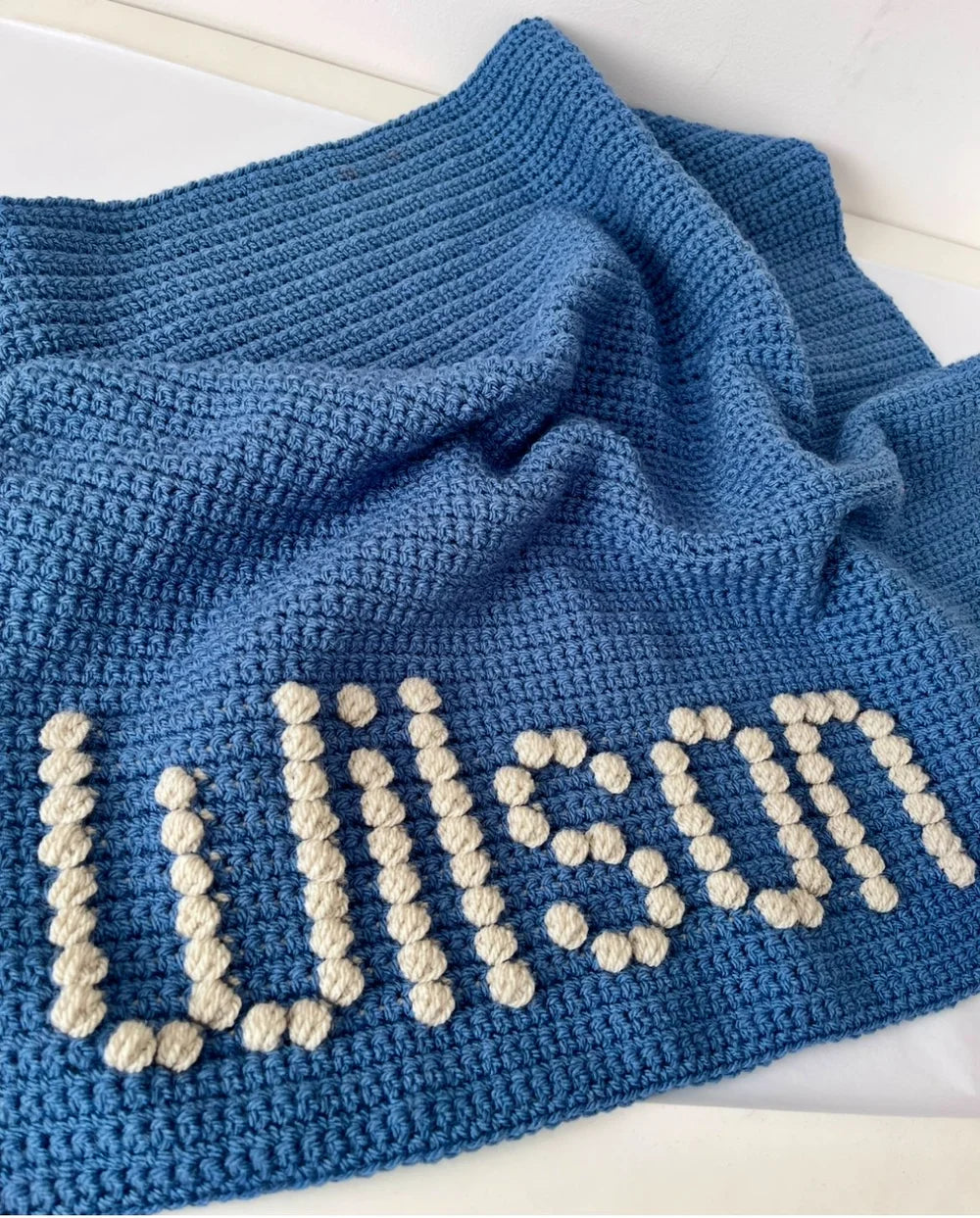Personalised Baby Name Blanket