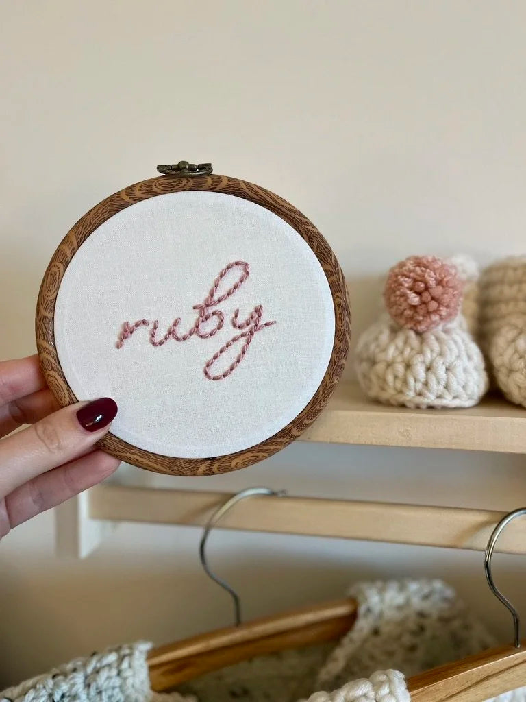 Personalised Baby Name Announcement Sign